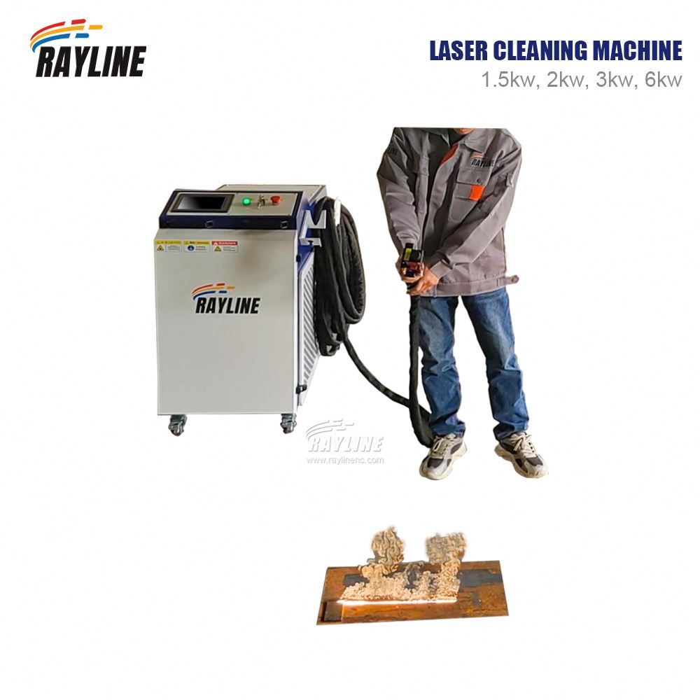 Industrial Laser Rust Removal Machine - Industrial Laser Cleaning Machine 3000W Pulsed