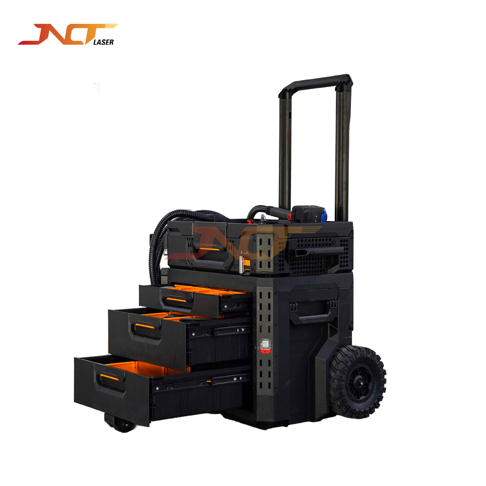 Industrial Laser Rust Removal Machine - 300W Stackable Industrial Laser Cleaning Machine