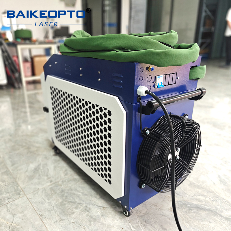 Industrial Laser Rust Removal Machine - 1500W fiber laser cleaning machine, rust