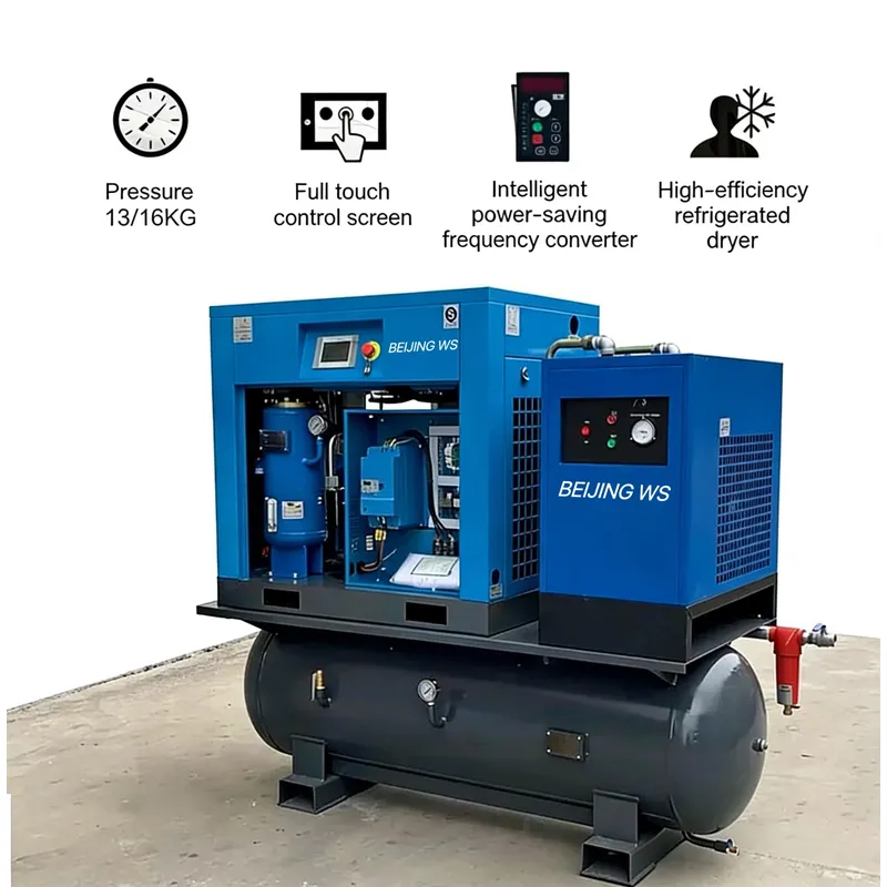 20HP Industrial Screw Air Comp - Industrial Laser Repair review and price