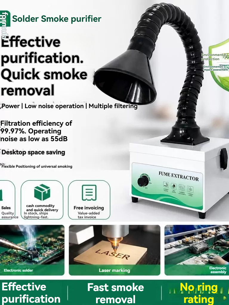 Mini Solder Smoke Absorber – I - Industrial Laser Solder Iron review and price