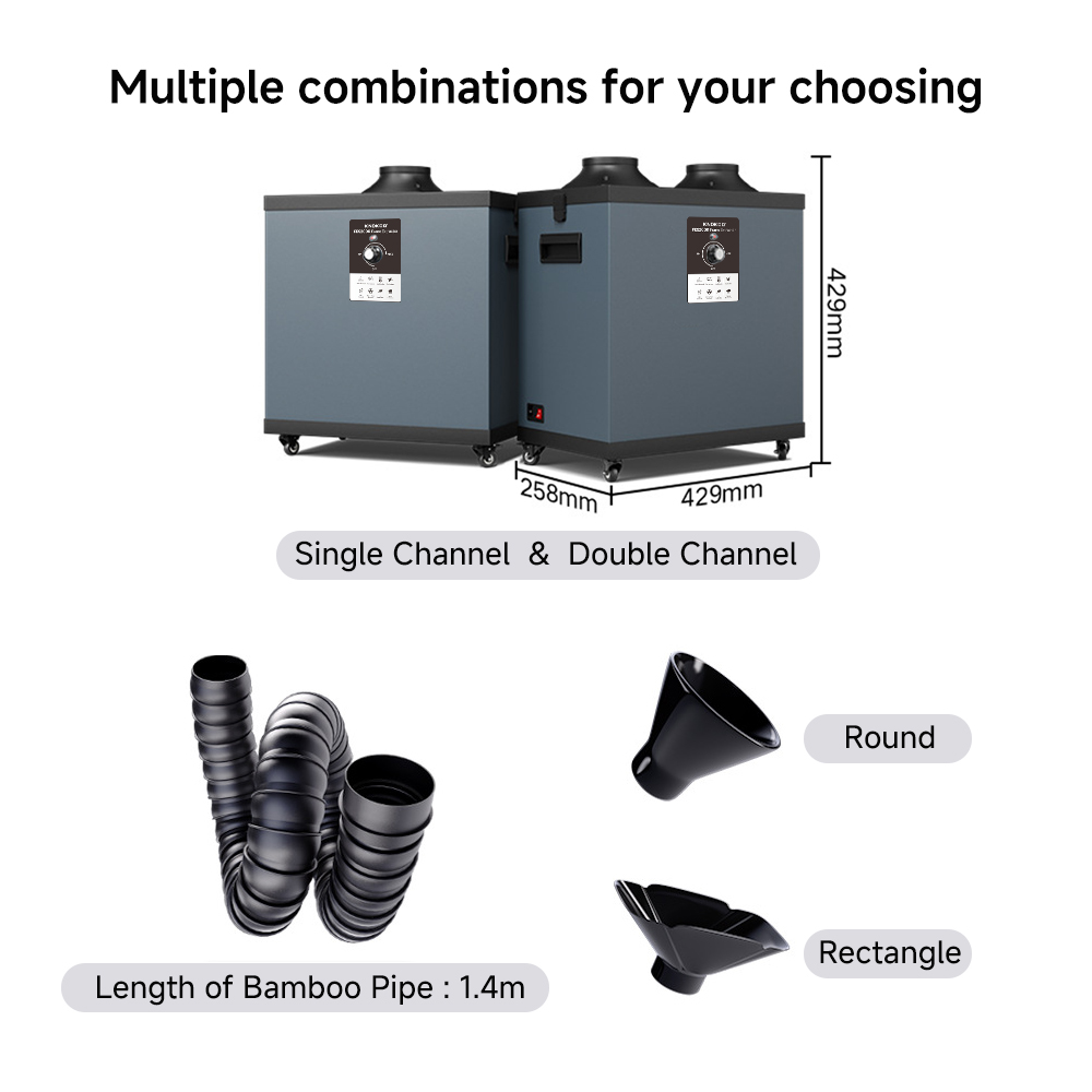 KNOKOO FES200K High Power Sold - Fume Extractor Laser review and price