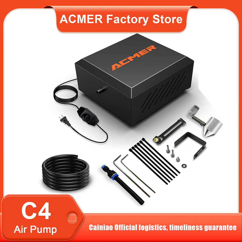 ACMER C4 Laser Air Assist Pump - Fume Extractor Laser review and price