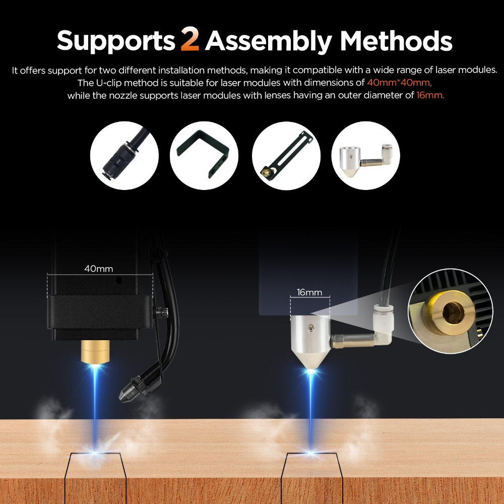 ACMER C4 Laser Air Assist Pump - Fume Extractor Laser review and price