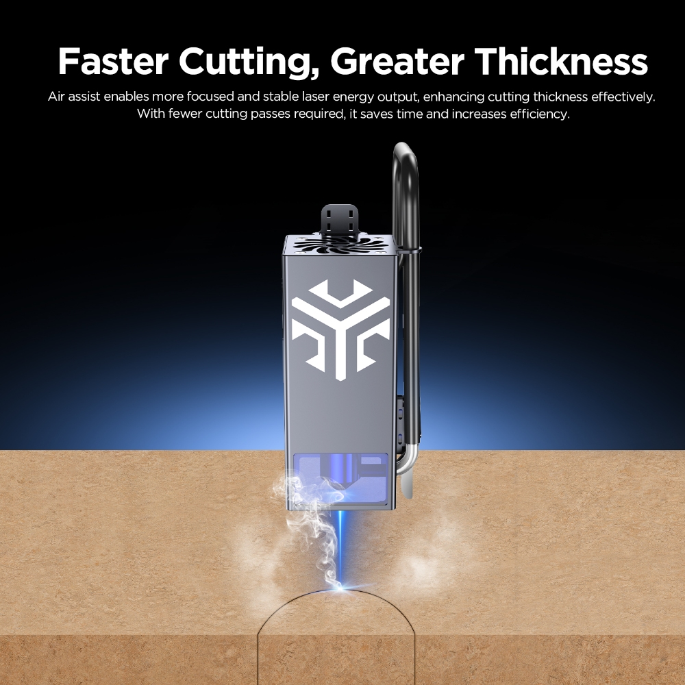 ACMER C4 Laser Air Assist Pump - Fume Extractor Laser review and price