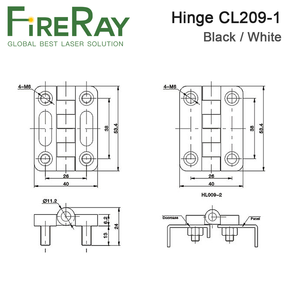 FireRay Hinge Cover Mechanical - Industrial Laser Engraver For Metal review and price