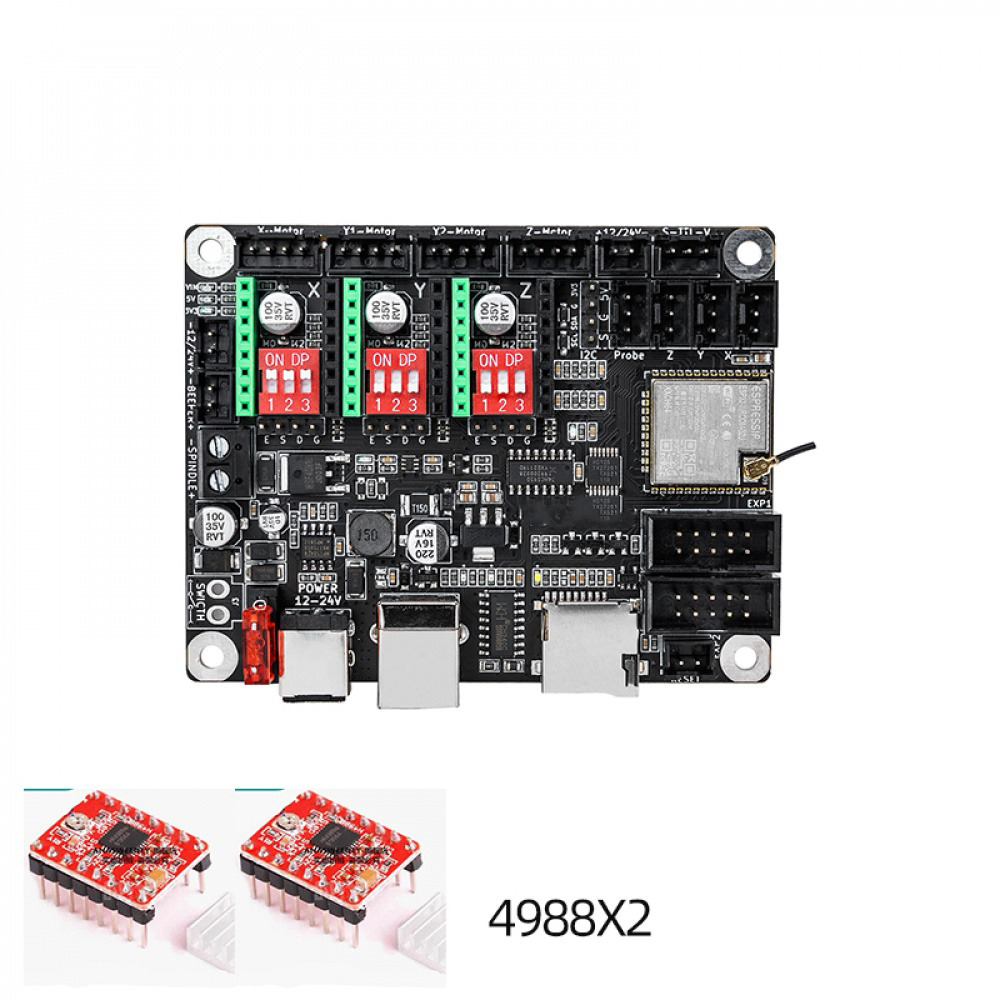 12V/24V Small DIY Laser Engrav - Controller Grbl Board review and price