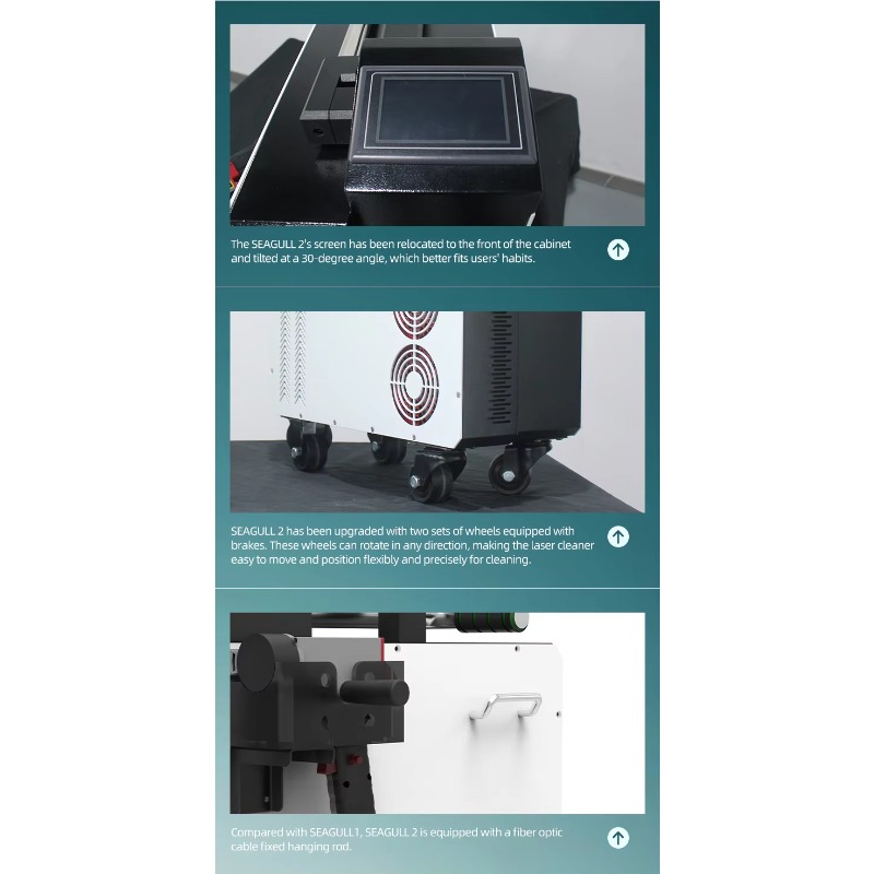 Portable Pulse Fiber 300W Lase - Industrial Laser For Cleaning review and price