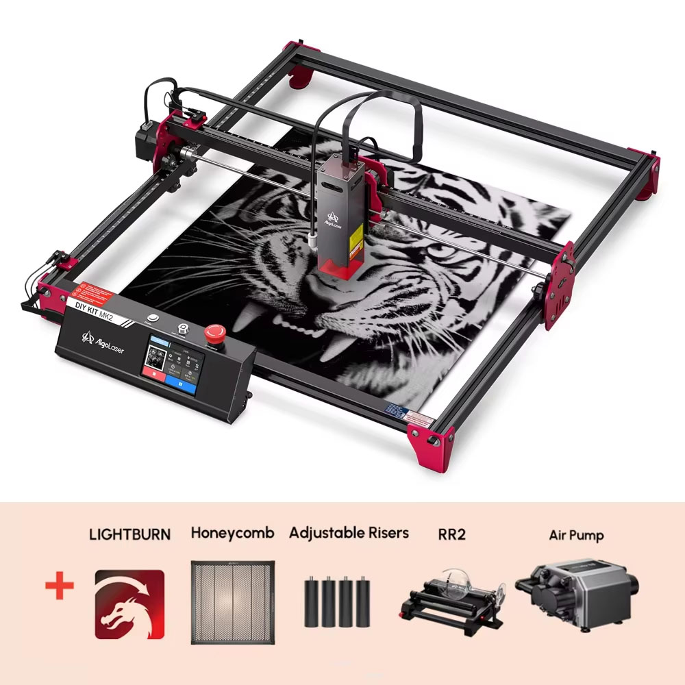 Algolaser DIY KIT MK2 40*43cm  - Industrial Laser Engraver For Metal review and price