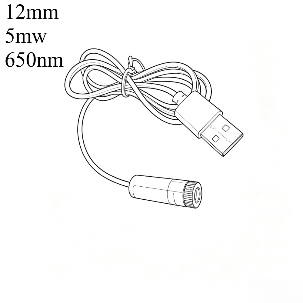 12mm 5mw Adjustable focus red  - Industrial Laser Line Module review and price