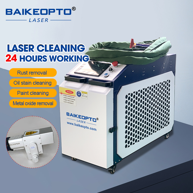 Continuous Fiber Laser Cleanin - Industrial Laser Rust Removal Machine review and price