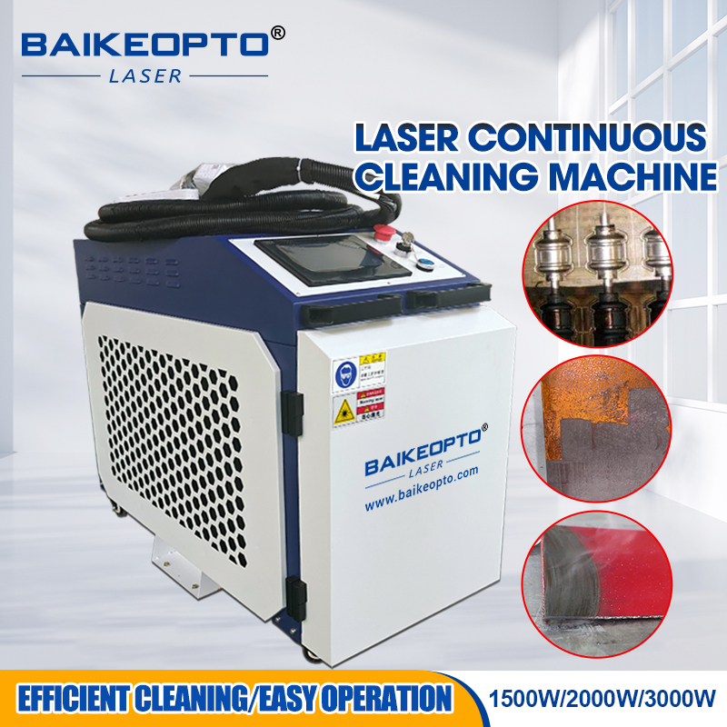 Continuous Fiber Laser Cleanin - Industrial Laser Rust Removal Machine review and price